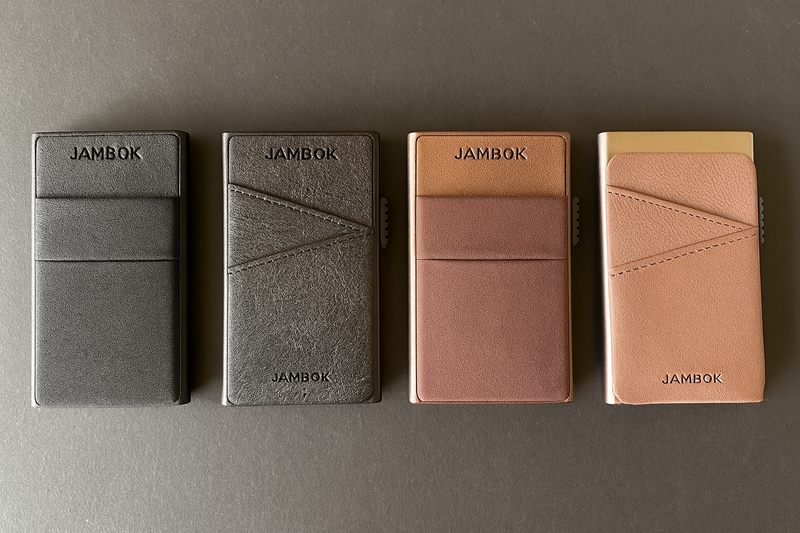 RFID-blocking pop-up wallet