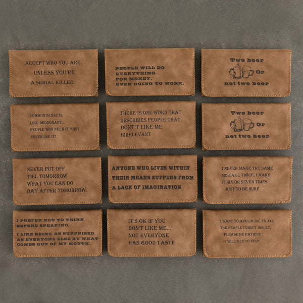 Deluxe King Size Tobacco Pouch Slogan-1