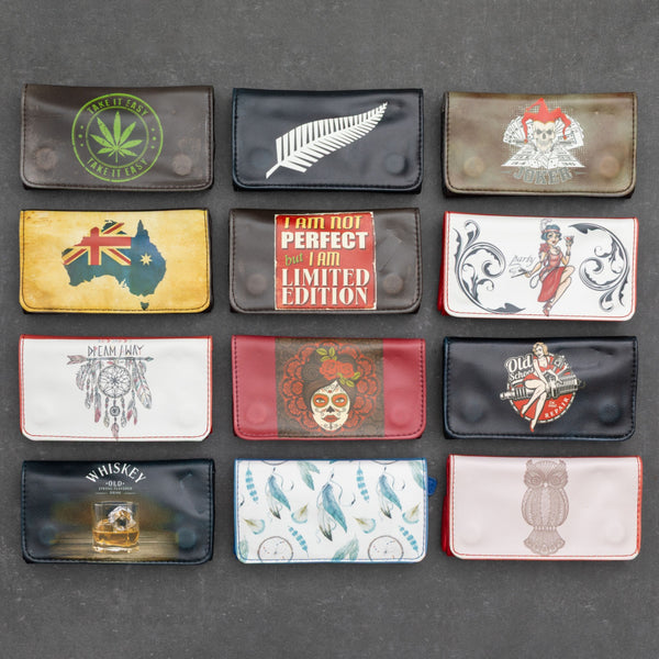 Deluxe Standard Size Tobacco Pouch Print-i1