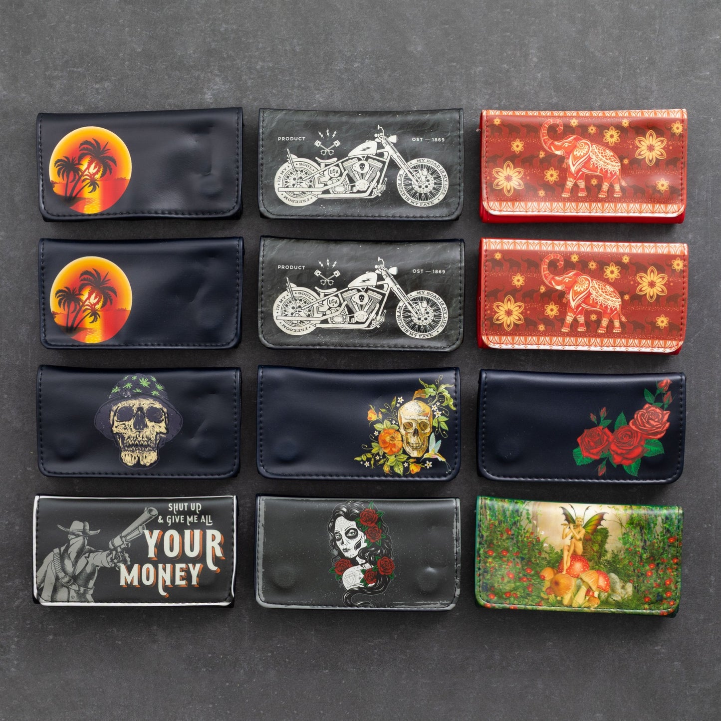 Deluxe Standard Size Tobacco Pouch Print-i2