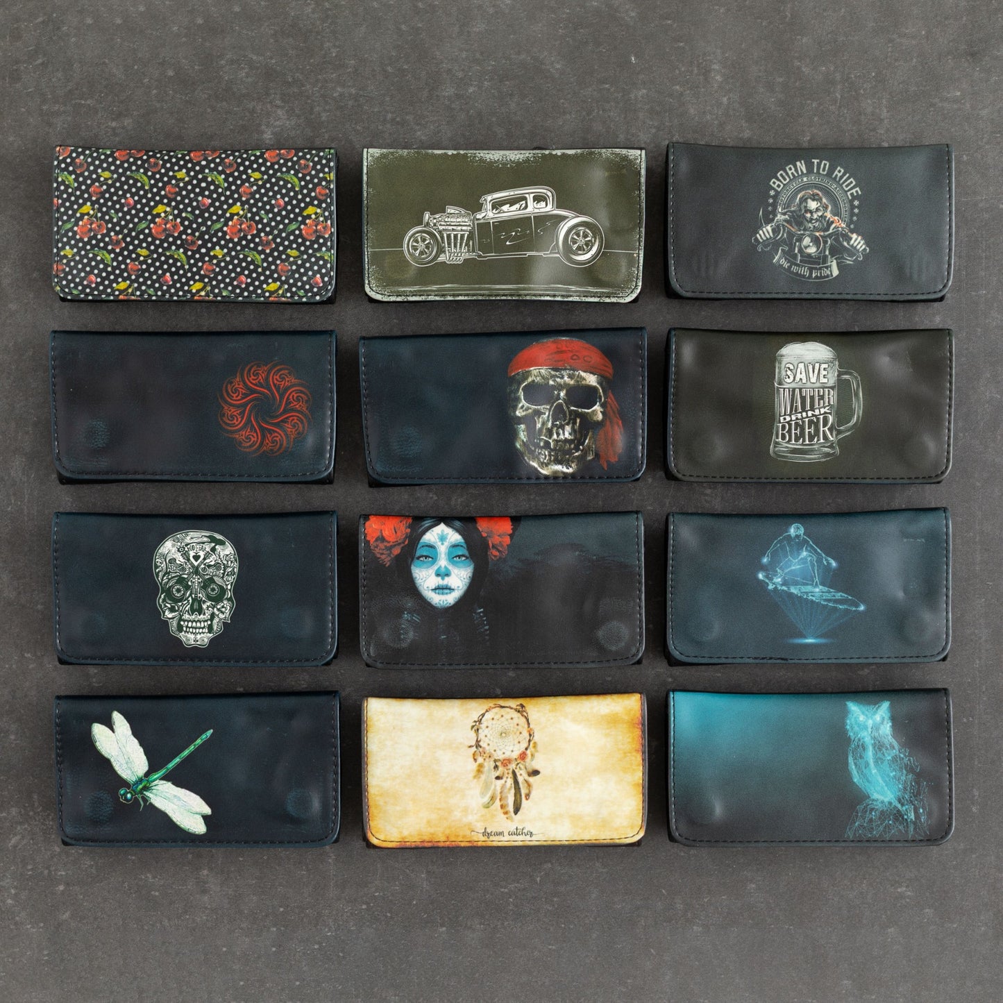 Deluxe Standard Size Tobacco Pouch Print-i3