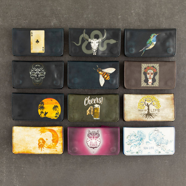 Deluxe Standard Size Tobacco Pouch Print-i4