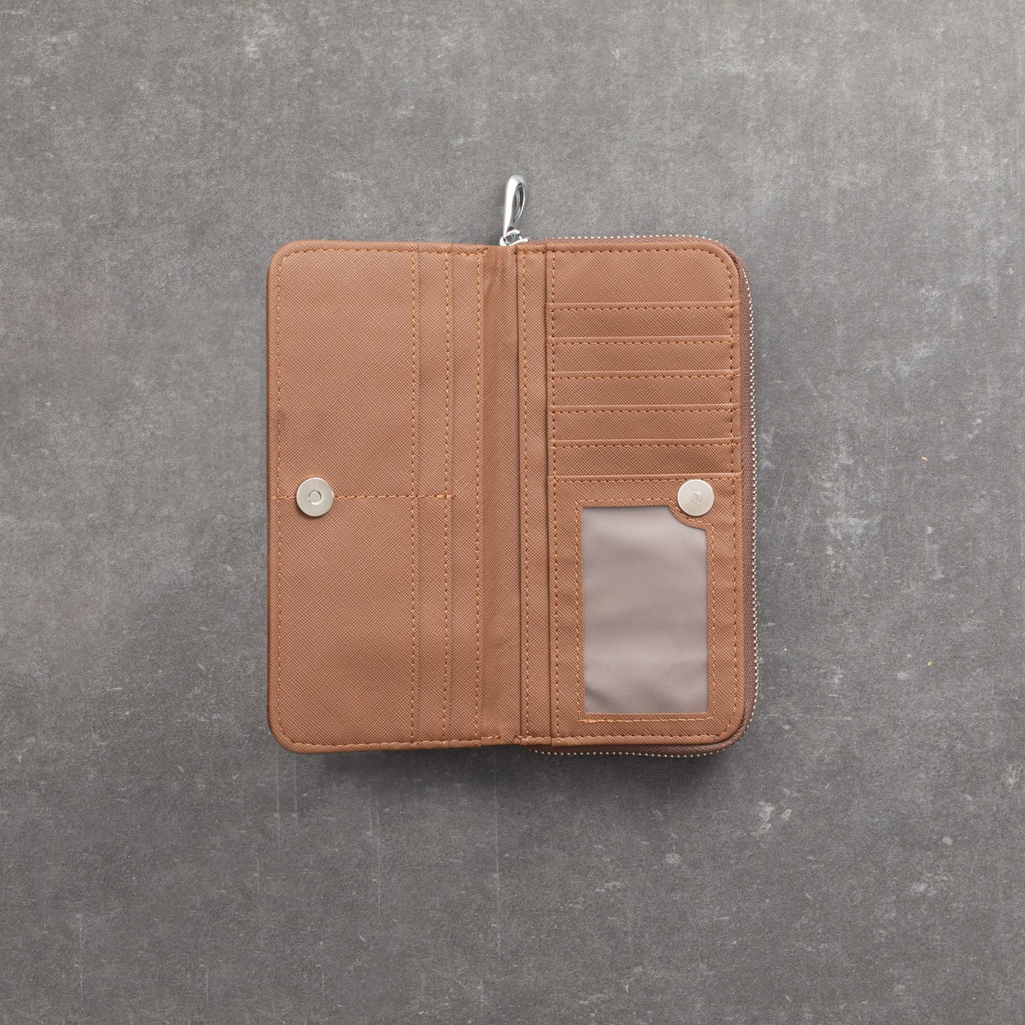 Ladies Big Wallet – Plain (17 Cards, Set 1)