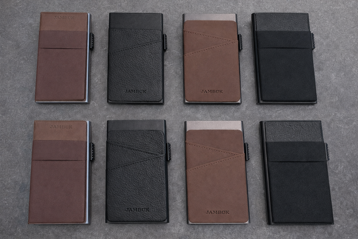 RFID-blocking pop-up wallet (Set P-1) (8 units)