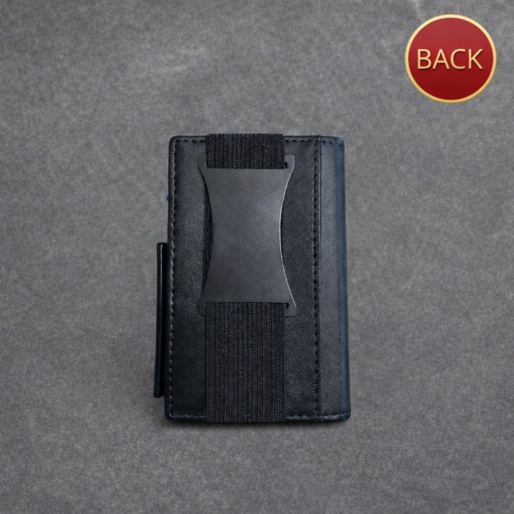 RFID-blocking pop-up wallet P-2