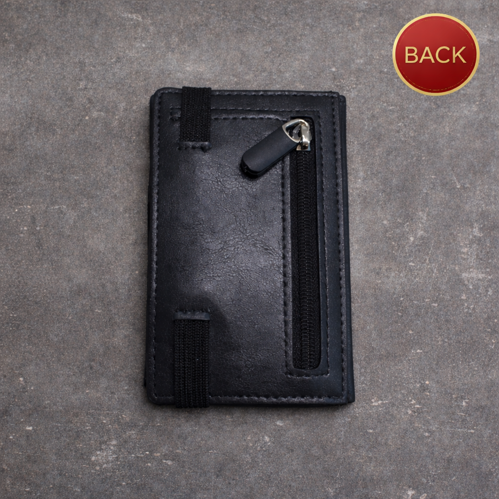 RFID-blocking pop-up wallet P-3