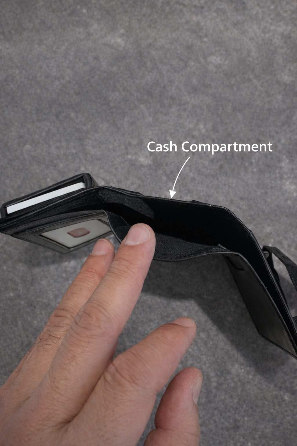 RFID-blocking pop-up wallet P-3